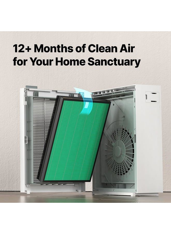 COWAY Airmega 150 Air Purifier Replacement Filter Set, Green True HEPA and Active Carbon Filter, AP-1019C-FP - Image 4